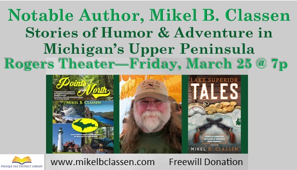 Mikel B. Classen, Author Presentation - Rogers Theater